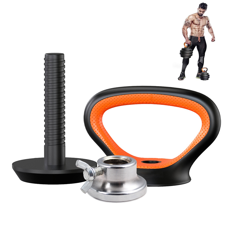 Sports Equipment Near Me - Verstellbarer Kettlebell-Griff mit Schloss für Hantel-Gewichtsplatten,