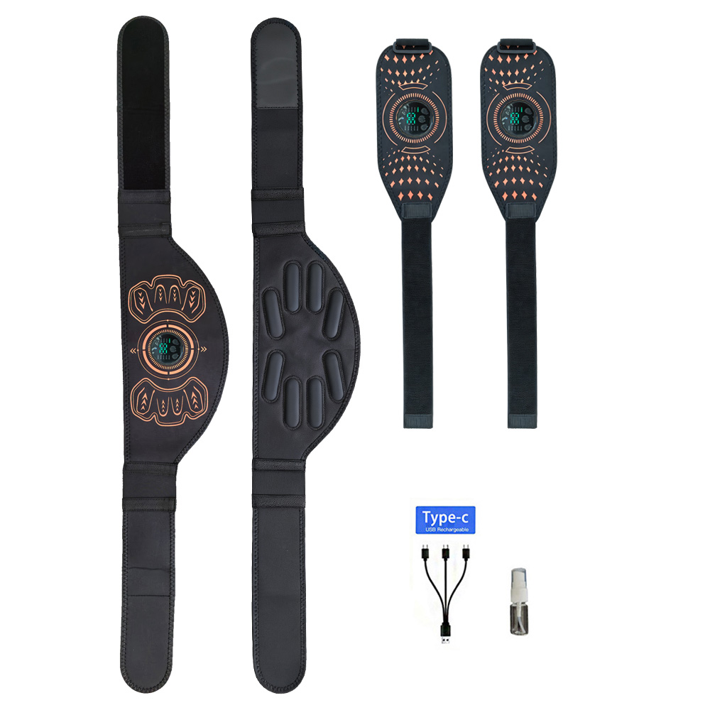 Sports Equipment Near Me - Intelligenter Fitnessgürtel, Muskeltrainer, Bauchtrainer, USB-Ladegerät, Körpermassagegerät,