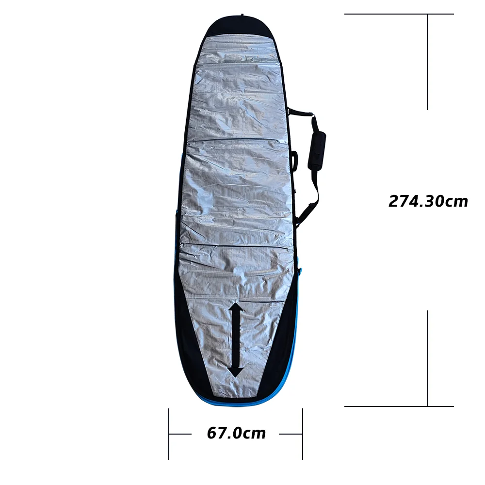 Sports Equipment Bag With Wheels - Wasserdichte Reise-Sporttasche für Surfbretter, Surf-Ausrüstung Aufbewahrungstasche,
