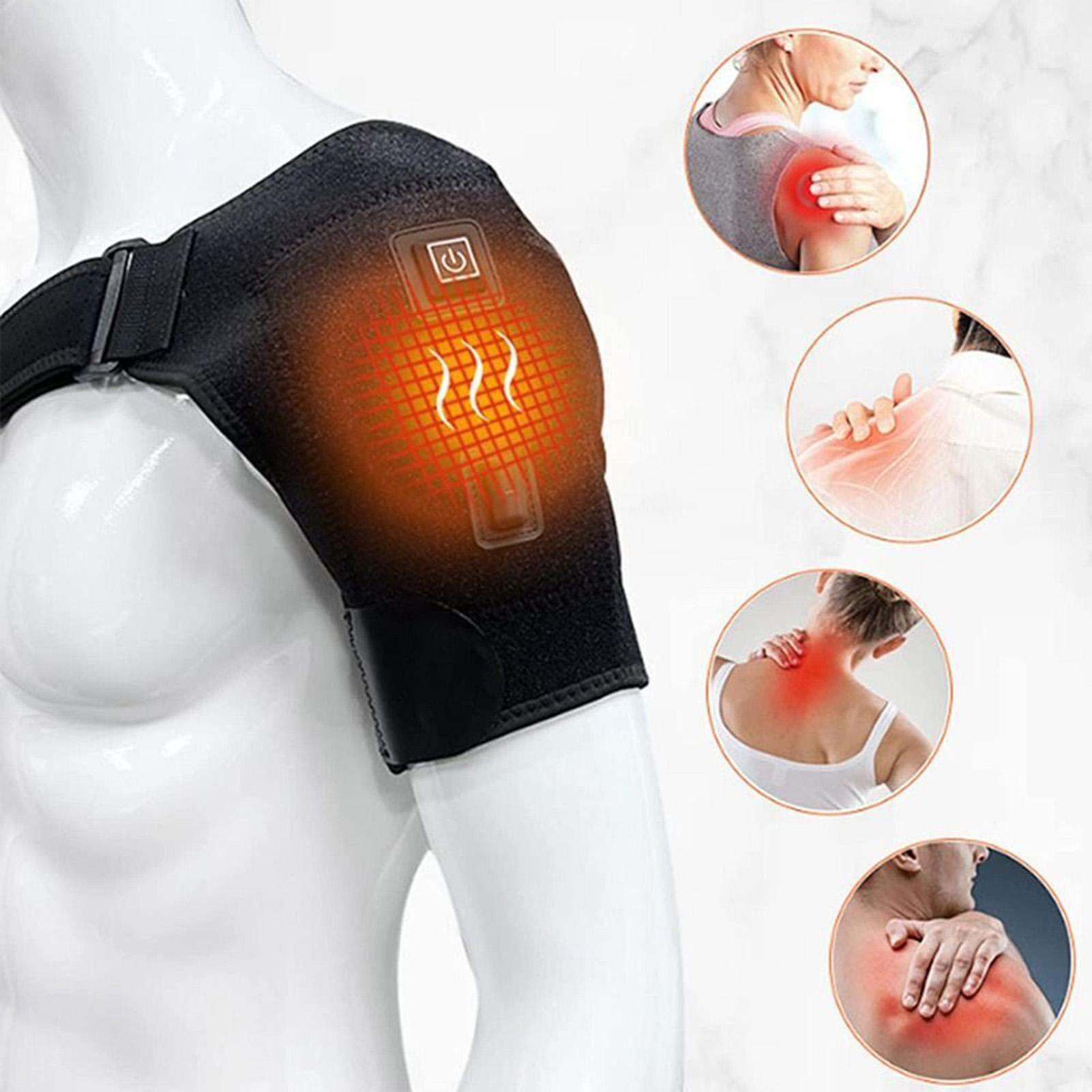 Sports Equipment United - USB Beheizte Schulter Brace Rotator Manschette