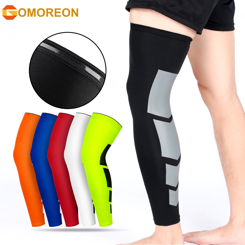 Volleyball Knee Pad - Bein-Kompressionsärmel, volle Beinmanschette, lange Kniebandage, Kniestütze,