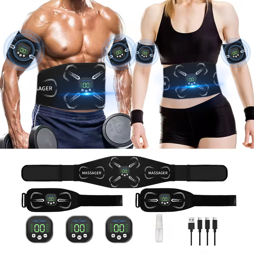 Sports Equipment Near Me - EMS Muskelstimulator Bauchtrainer Abs Toner Arm