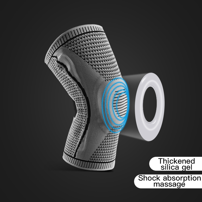   Elastische Silikon-Kniebanda – Volleyball Knee Pad Bewertung und Preis