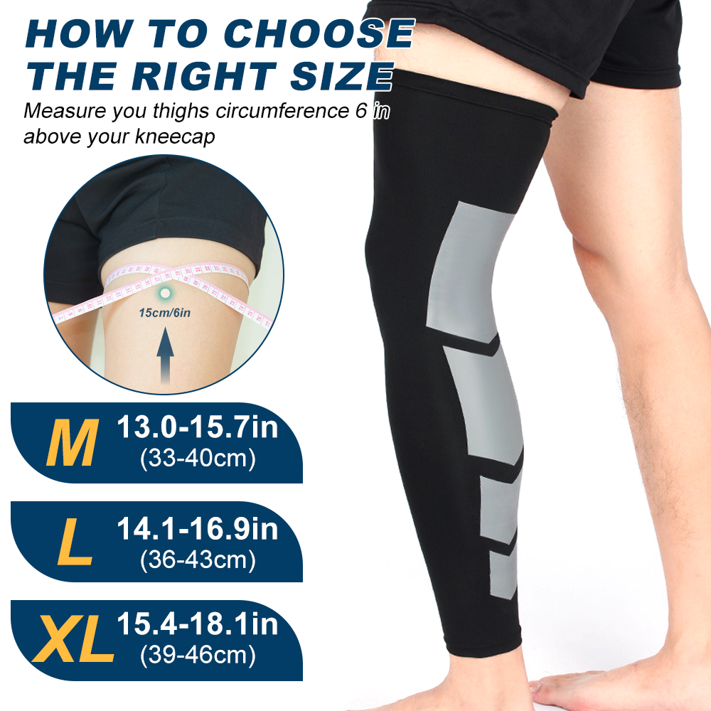 Bein-Kompressionsärmel, volle  – Volleyball Knee Pad Bewertung und Preis