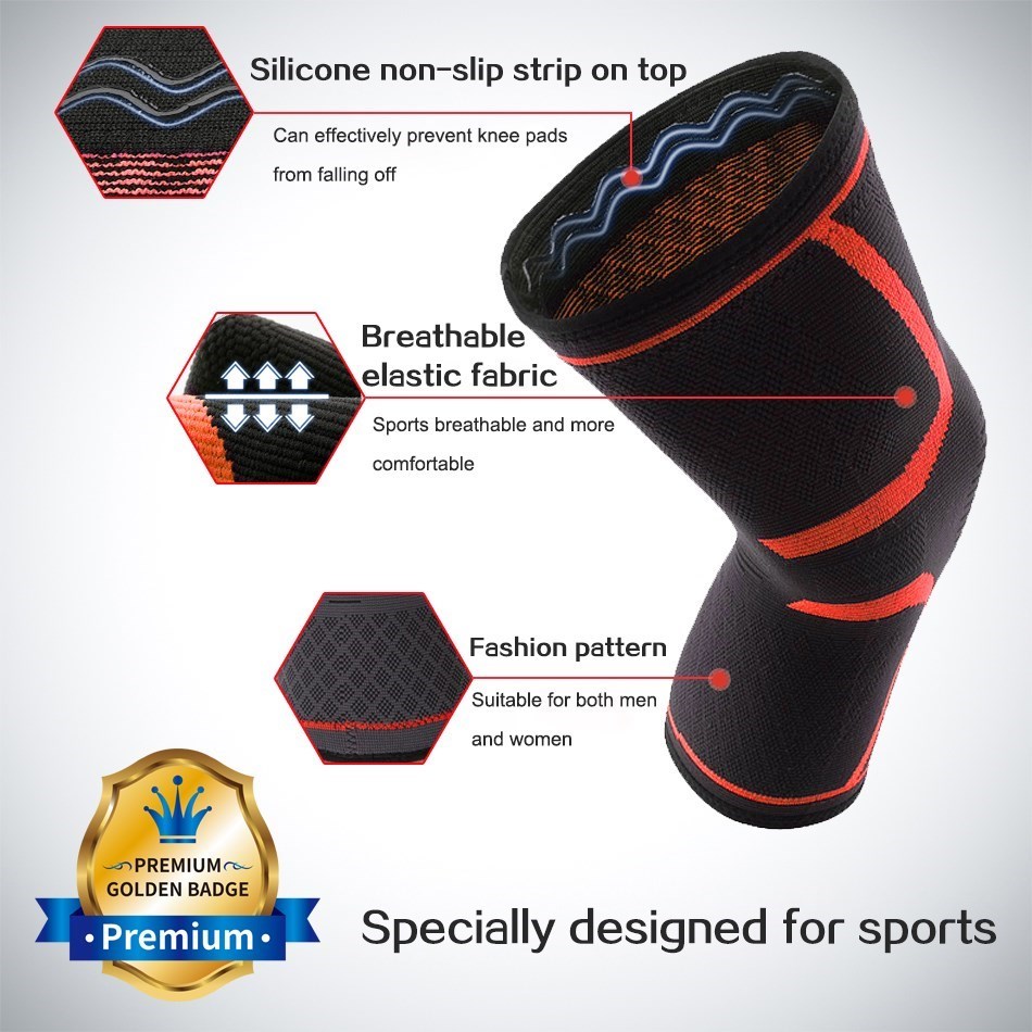 Wosweir 1 pc elastische Knies  – Volleyball Knee Pad Bewertung und Preis