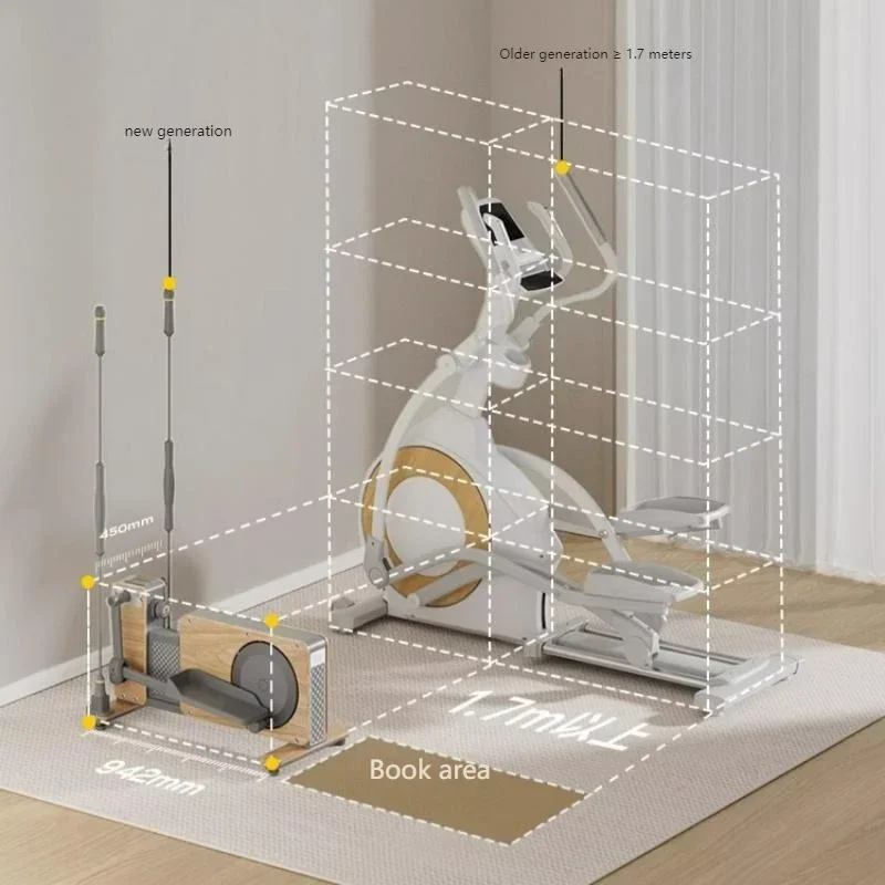 Ellipsentrainer, kleines Holzp – Sports Equipment For Home Bewertung und Preis